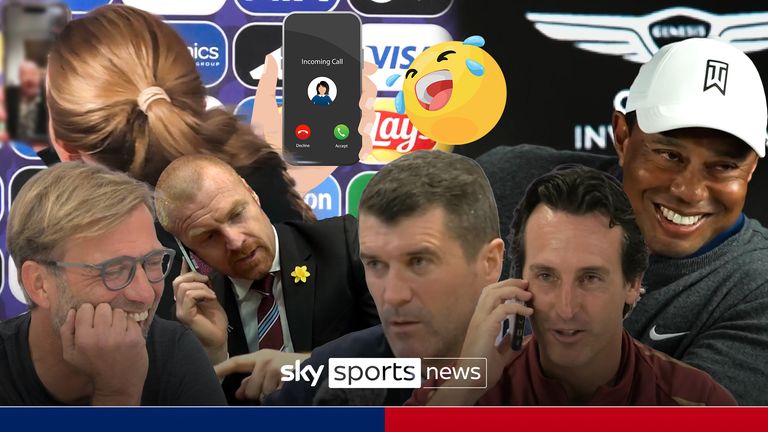 After Hannah Hampton's post-match press conference was interrupted by a FaceTime call, we delved into the archive and found times where players and managers press conference duties were halted by a phone going off. 
